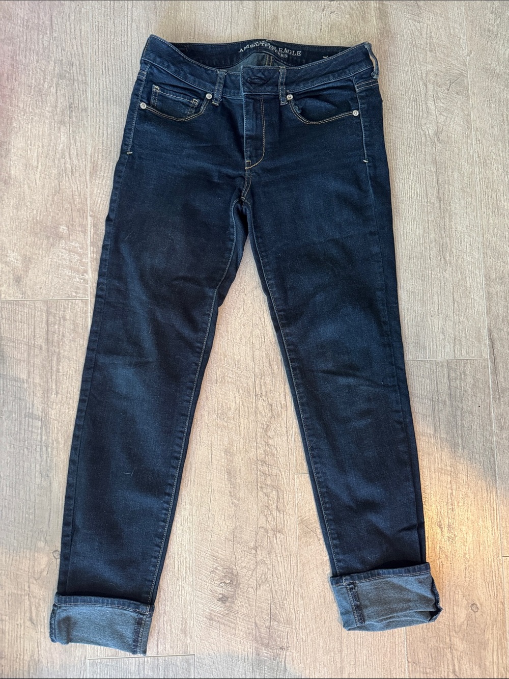 American Eagle Outfitters Indigo Black Skinny Jeans
